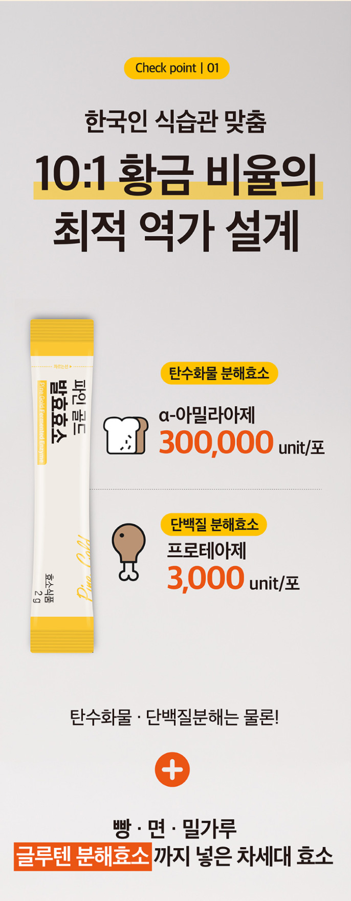 상품코드 : MM002 [메디맥스] 브로멜라인 파인애플 효소 파인골드 발효효소 2gx30포