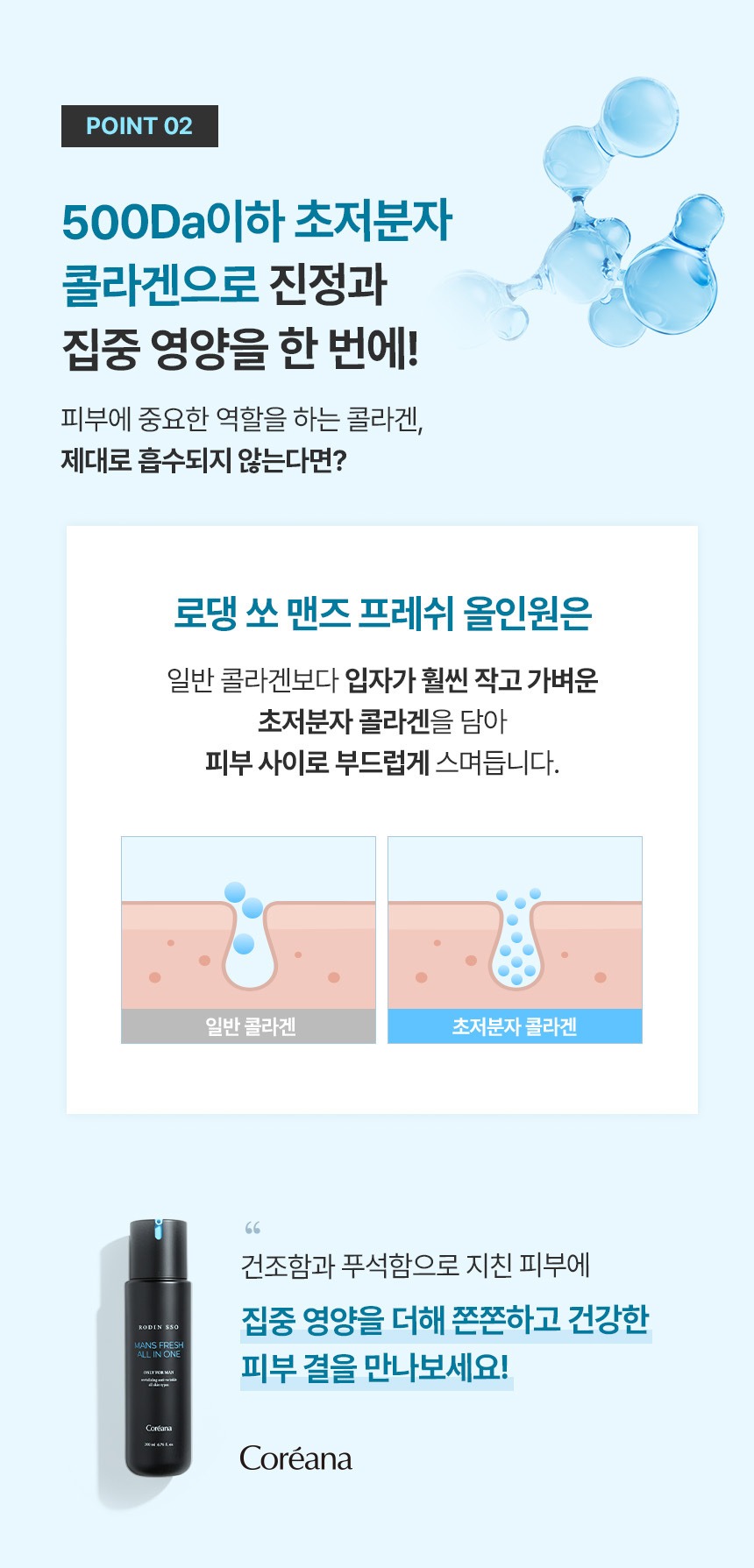 상품코드 : KR030 [코리아나] 로댕 쏘 맨즈 프레쉬 올인원 200ml
