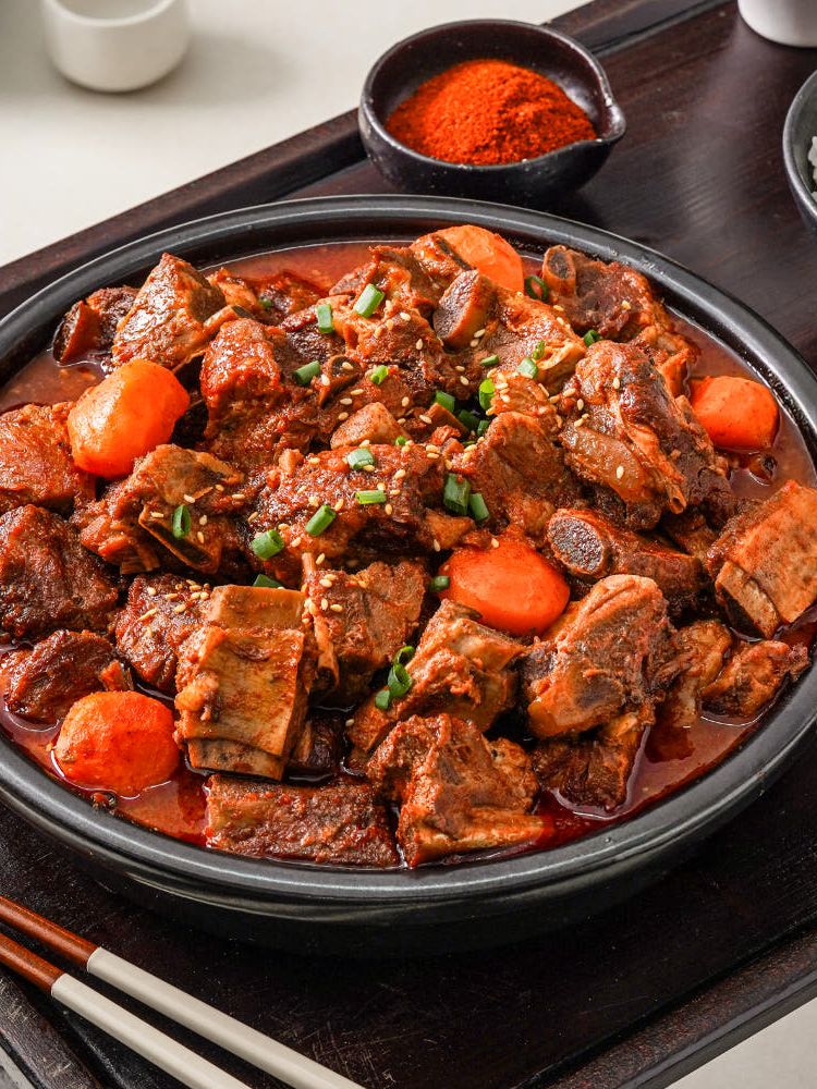[찬스푸드] 마늘듬뿍 매운갈비찜