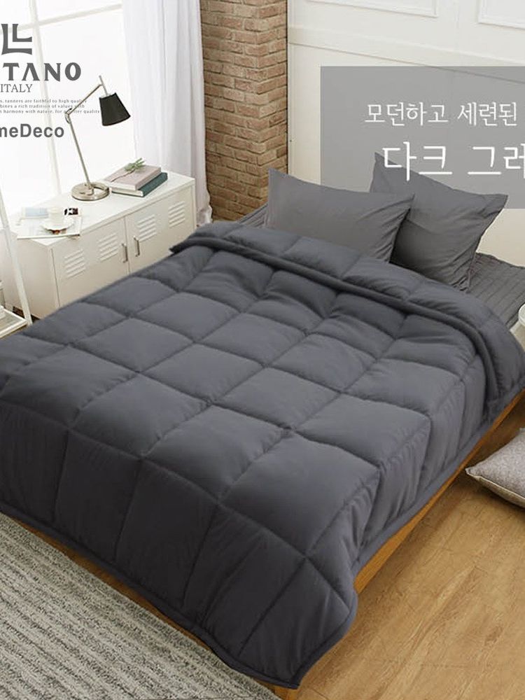 [리오타노] 이태리 세미극세사 차렵이불(Q) + 베개커버 2개세트