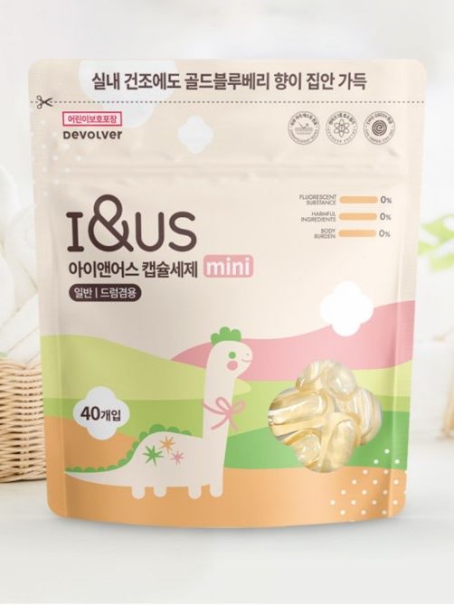 [아이앤어스] 캡슐세제 미니 40개입 마네